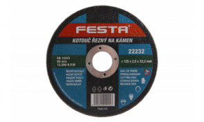 Řezné kotouče FESTA na kámen