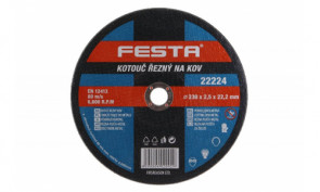 Řezné kotouče FESTA na kov