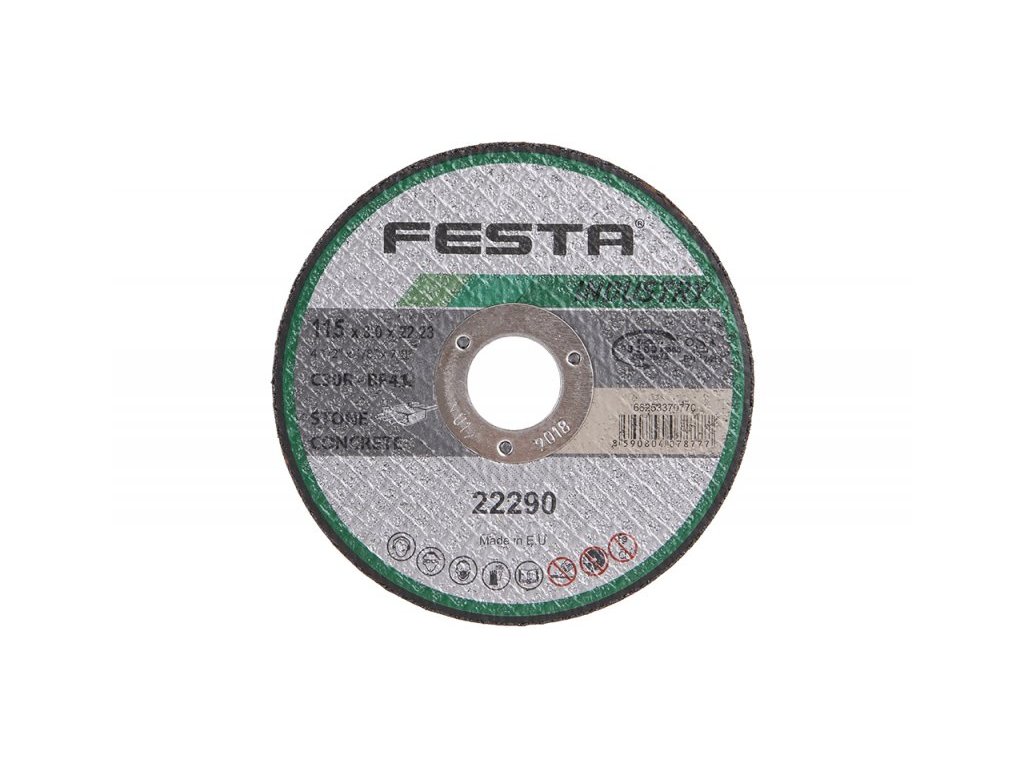 Kot. řezný kámen 115x3x22. 2 FESTA INDUS(D