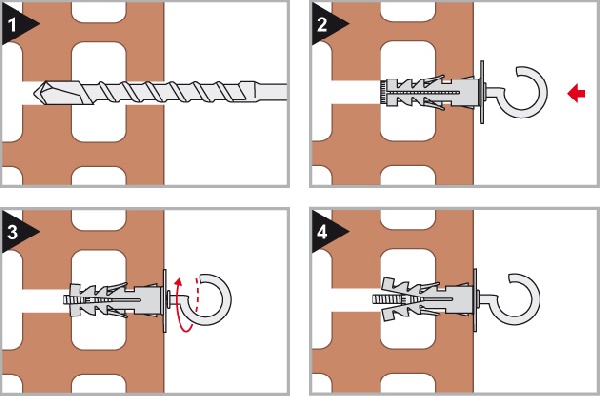 foto k produktu Kombinovaná hmoždinka TA 12x46 + šroub M5