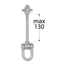 foto k produktu Uchycení houpačky 12x130 MHC 130 