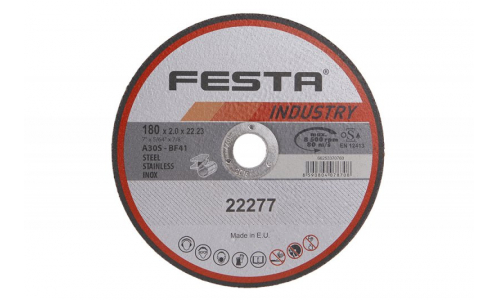 Kot. řezný kov 180x2x22. 2 FESTA INDUSTRY