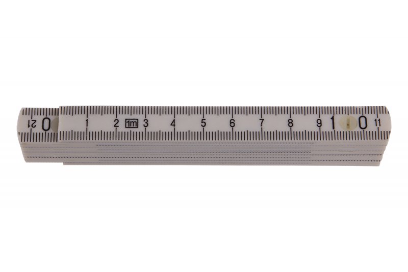 Metr skládací 1m - plastový mini (D)