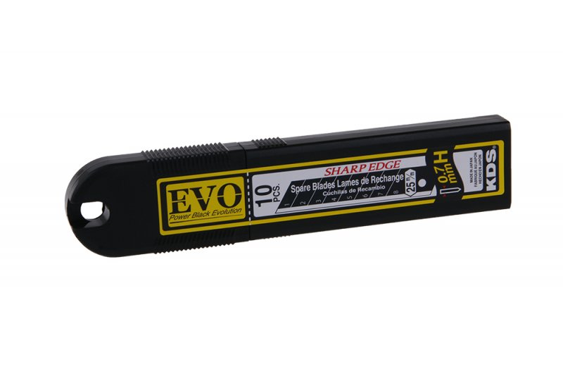 Čepel háhr.  KDS HB10/25x0. 7mm černé, 10ks