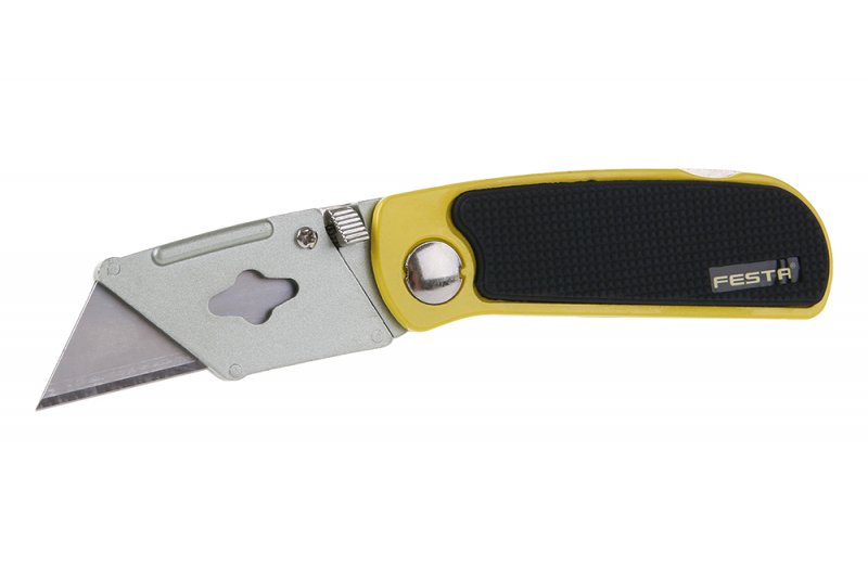 Nůž zavírací FESTA TURBO,  sada čepelí,  pouzdro (D)