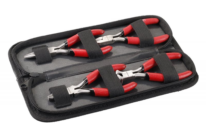 Kleště FESTA mini sada 4 ks,  pouzdro