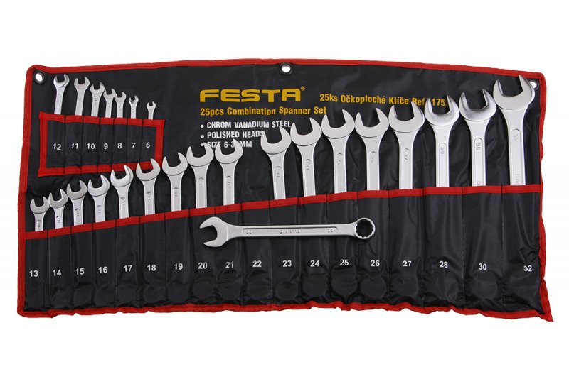 Sada očkoploché kl.  FESTA CrV25ks 6-32mm
