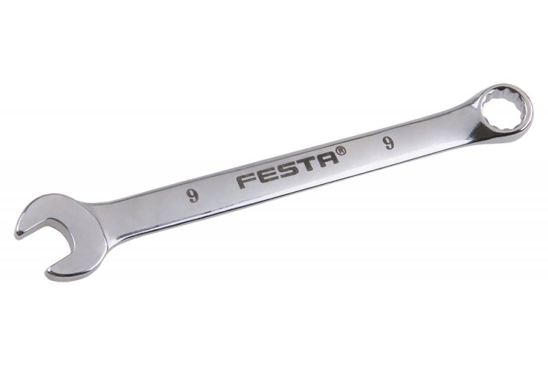 Klíč očkoplochý 9mm profil elipsa (D)