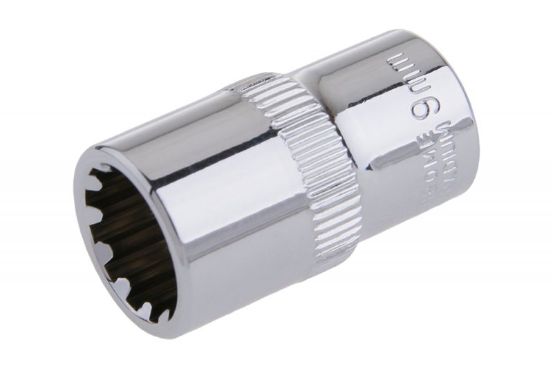 Hlavice FESTA Multilock 1/4" 9mm L25mm (D)