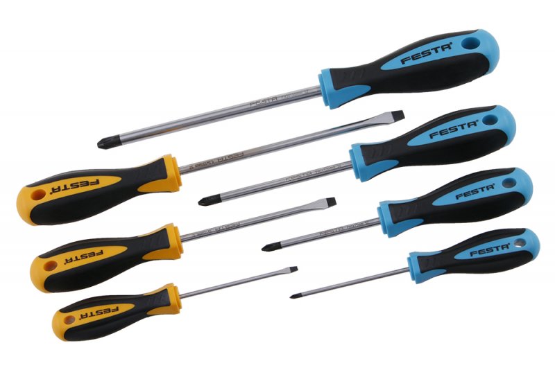 Sada šroubováků FESTA 7ks S2 PH+ploché