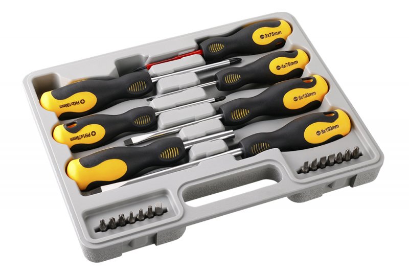 Sada šroubováků a bitů 21 ks