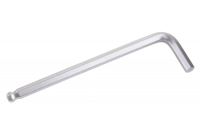 Klíč L inbus s kuličkou CrV 9mm 38x155mm