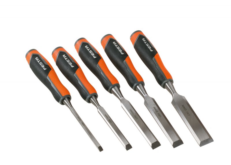 foto k produktu Sada dlát FESTA CrV 5ks s brouskem