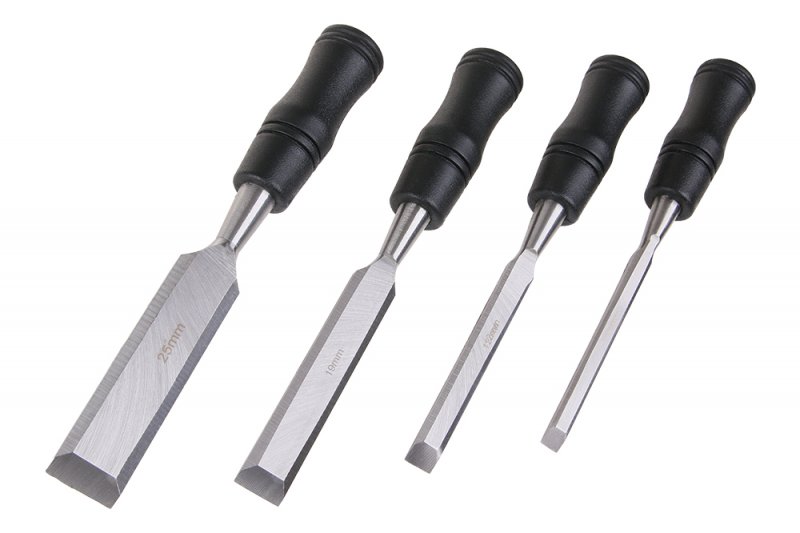 Sada dlát 8, 12, 19, 25mm plast