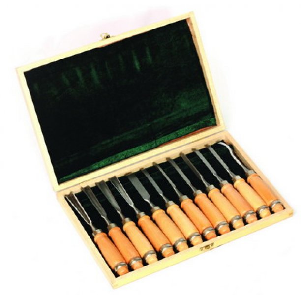 Sada dlát řezbářských 12ks