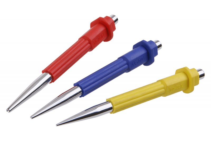 Průbojníky FESTA CrVa 3ks 0. 8, 1. 5, 2. 5mm