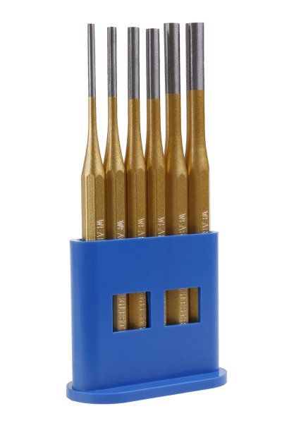 Sada průbojníků CrV 6ks 3, 4, 5, 6, 7, 8mm