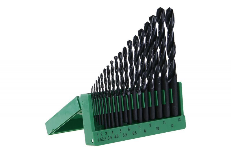 Sada HSS vrtáků 1-13x0. 5, 19 plast