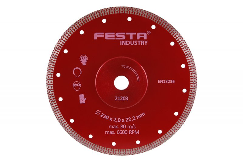 Kotouč diam.  FESTA INDUSTRY 200x25, 4mm