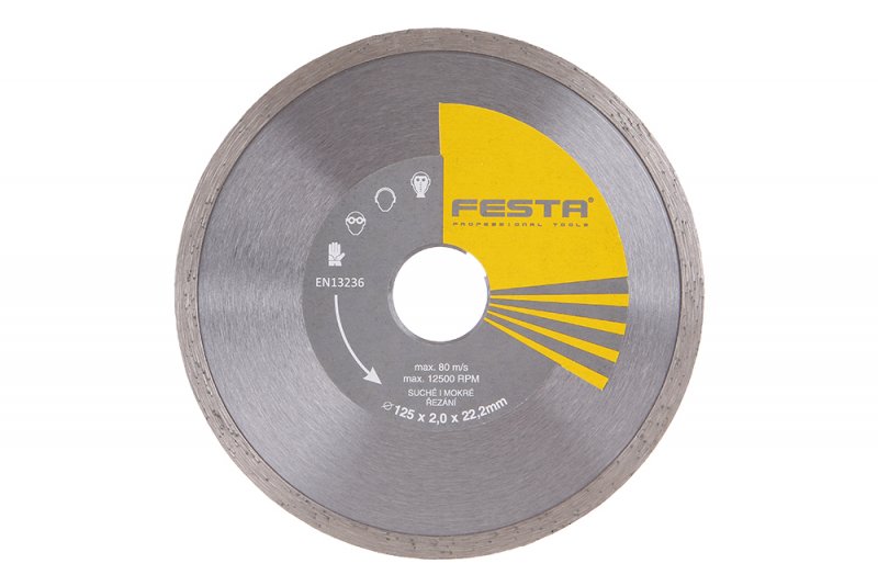 Kotouč diam.  FESTA plný 125