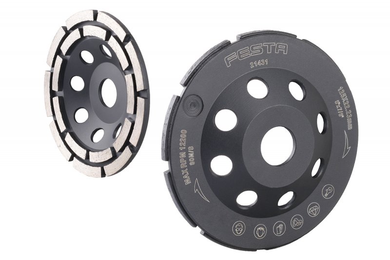 Kotouč diam. brus.  FESTA 2řadý 125x22, 2mm