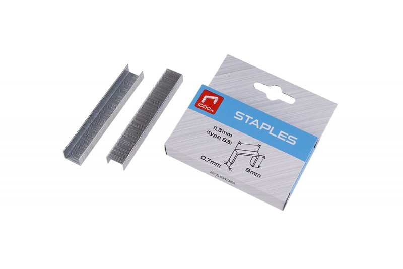 Spony 53/8mm 1000ks/box