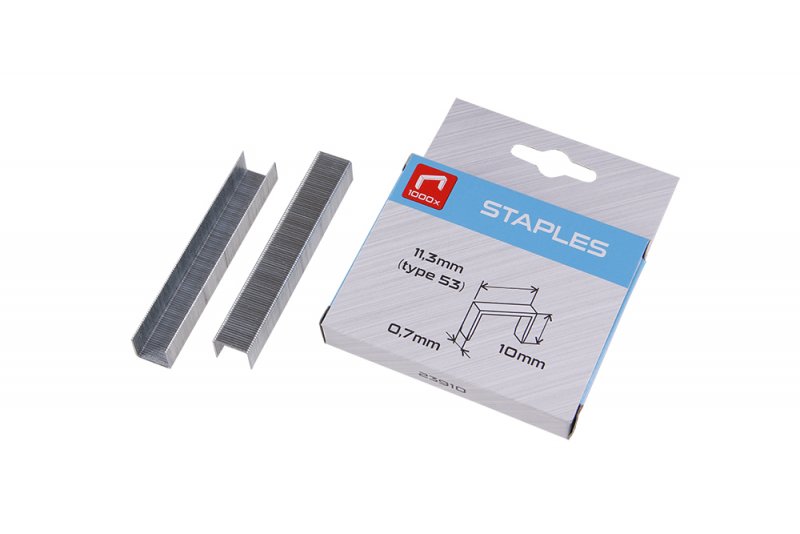 Spony 53/10mm 1000ks/box