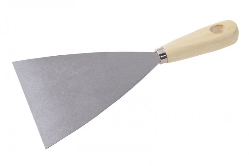 Špachtle ocel dřev.  ručka 125mm