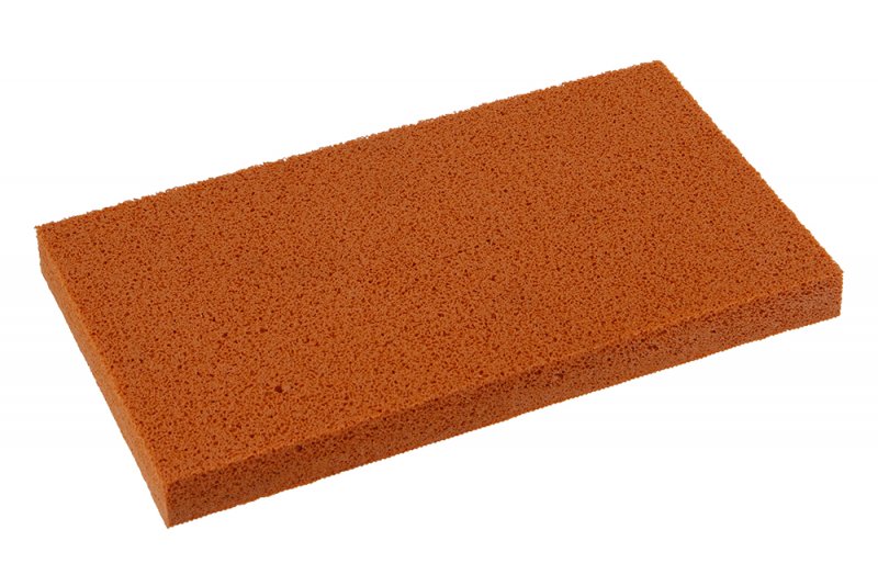 Houba jemná oranž.  náhradní 220x130x18mm