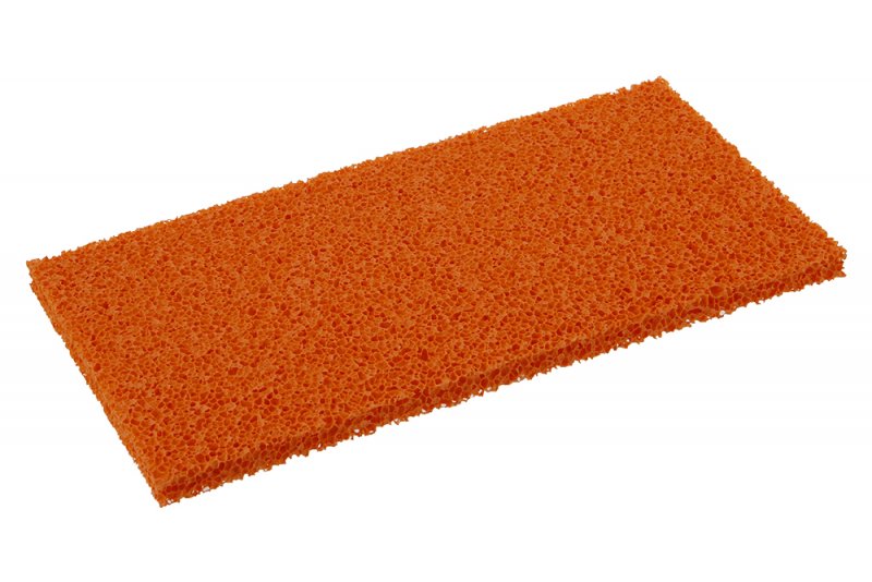 Houba hrubá oranž.  náhradní 280x140x12mm