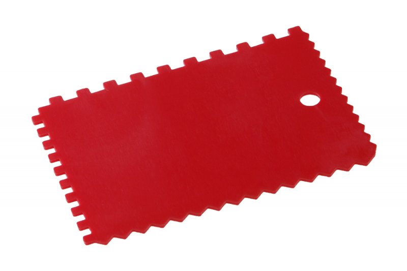 Stěrka plast zuby 150x80mm