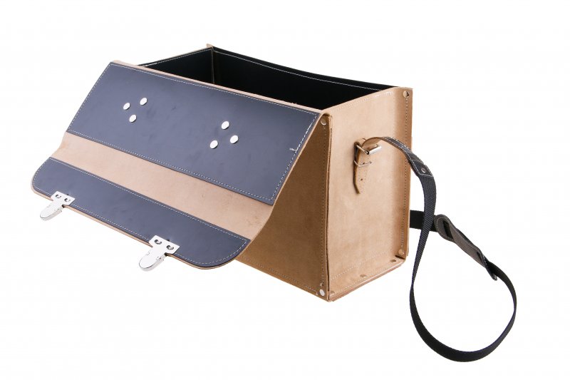 foto k produktu Brašna na nářadí PROFI kožená 27x43x18cm