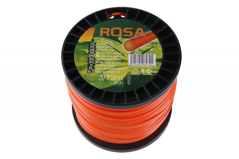 Struna žací kulatá 3mmx72m