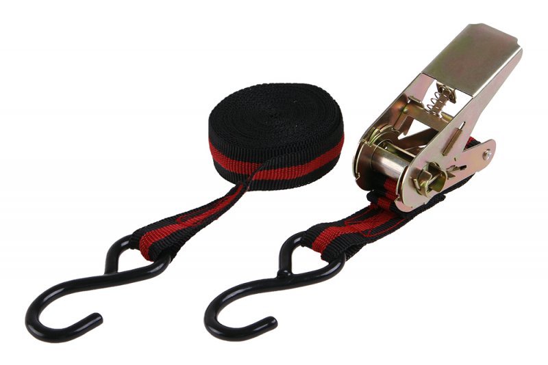 Pás upínací ráčnový s háky 1"(25mm)x5m