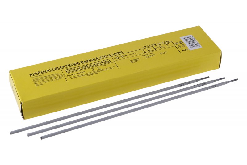 Elektroda basická 2. 5x300mm 2. 5kg J506